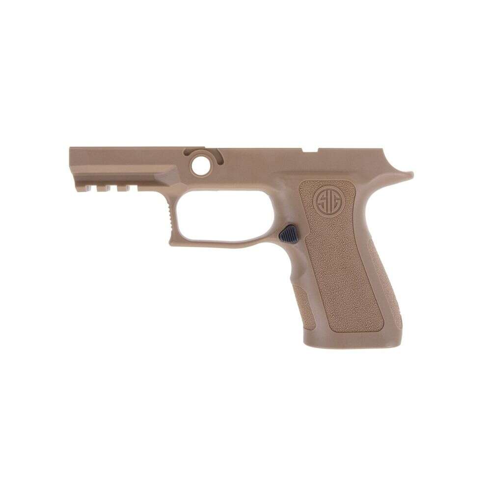 Grips Pads Stocks Sig Sauer 320X Compact Grip Module Assy GRIP ASY 320X 9/40/357C MD COY • GRIP-MODX-C-943-M-COY|COMPACT • Model: 320X Compact Grip Module Assy